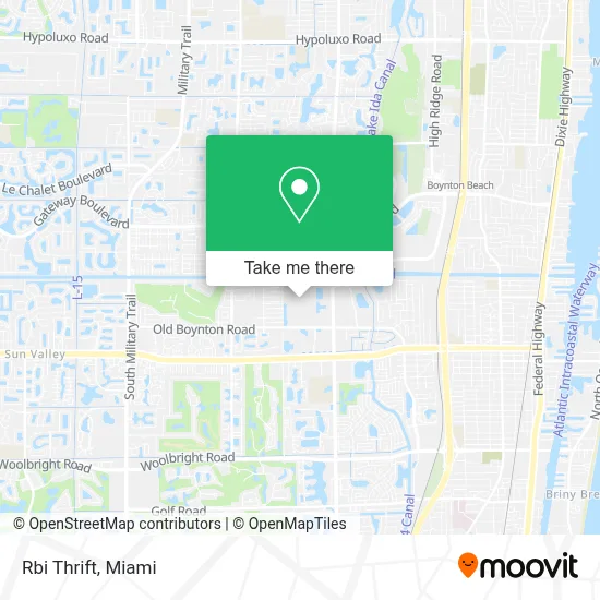 Rbi Thrift map