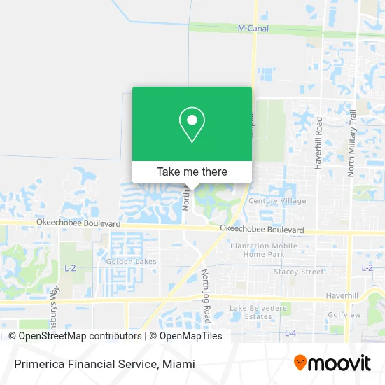 Primerica Financial Service map