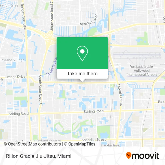 Rilion Gracie Jiu-Jitsu map