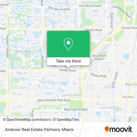 Andover Real Estate Partners map