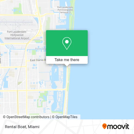 Rental Boat map