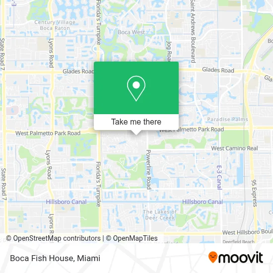 Boca Fish House map