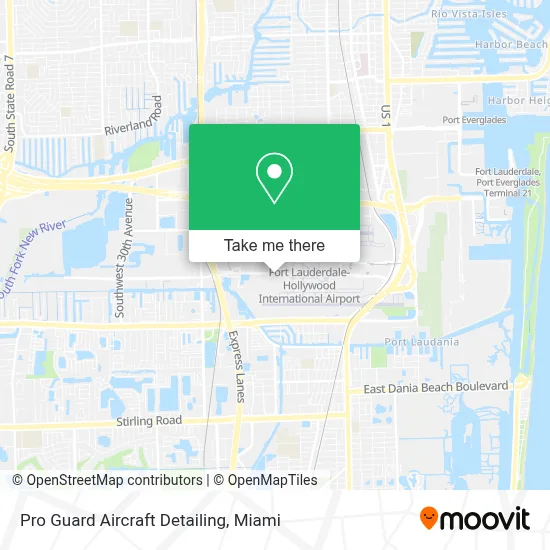Pro Guard Aircraft Detailing map