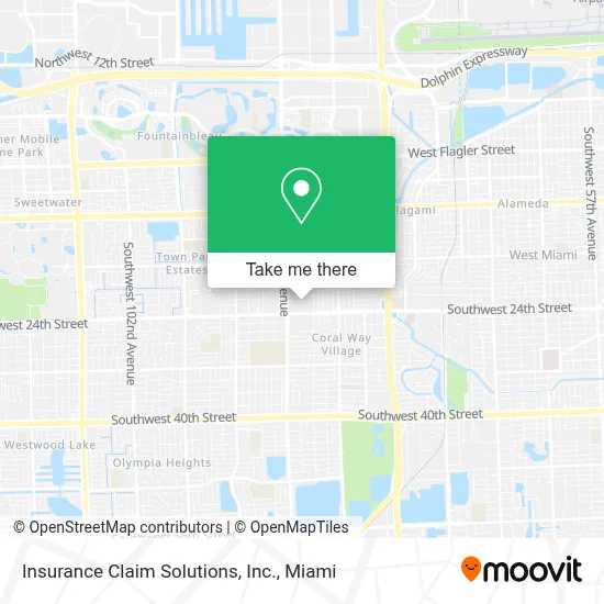 Insurance Claim Solutions, Inc. map