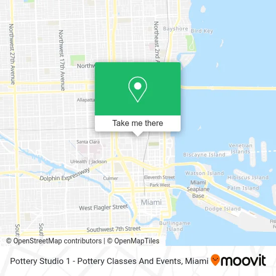 Pottery Studio 1 - Pottery Classes And Events map