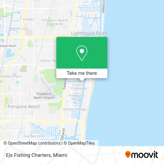 Ejs Fishing Charters map