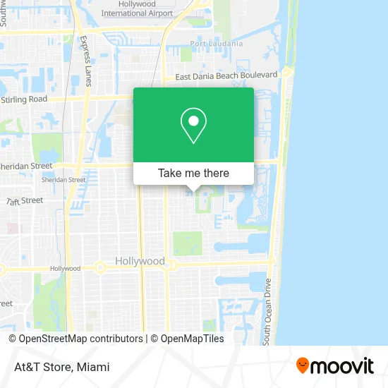 At&T Store map