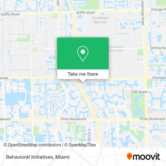 Behavioral Initiatives map