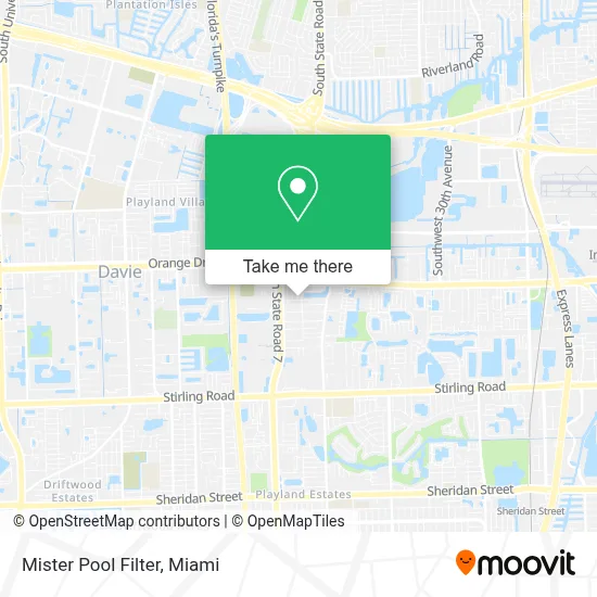 Mister Pool Filter map