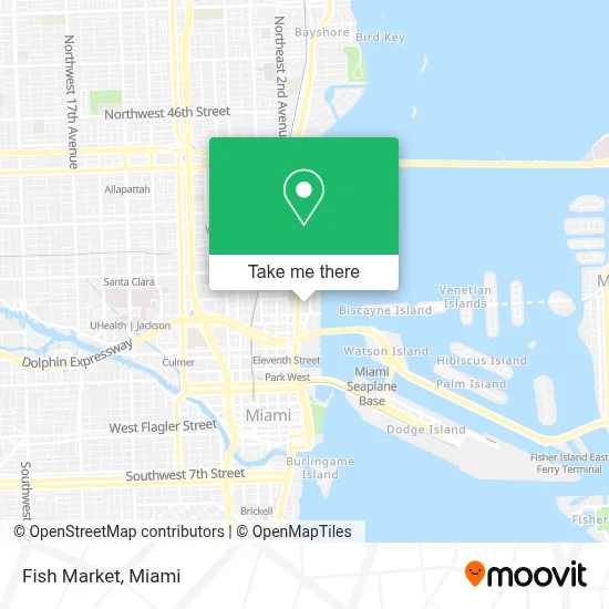 Fish Market map