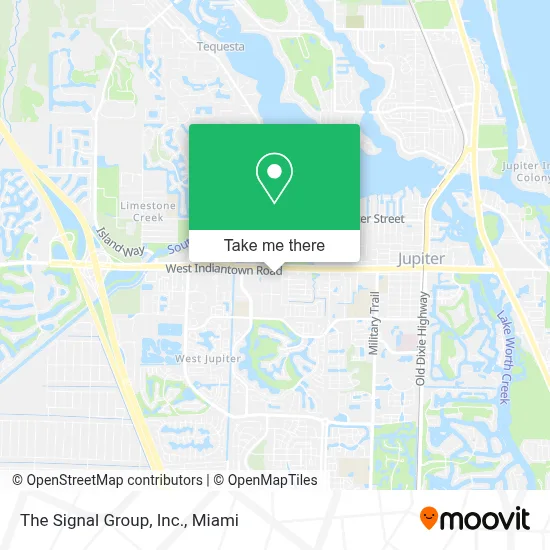 The Signal Group, Inc. map