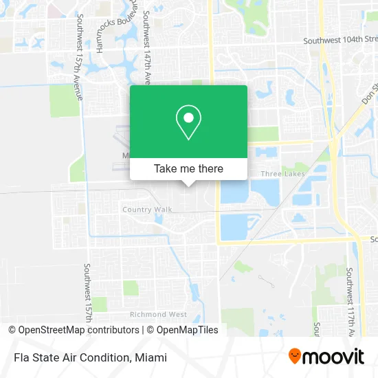 Fla State Air Condition map