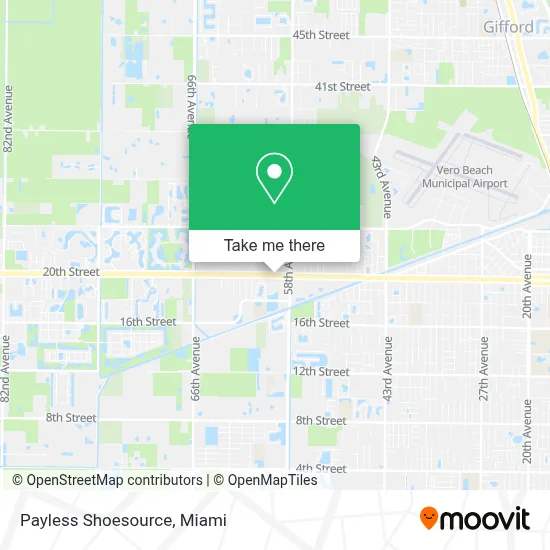 Payless Shoesource map