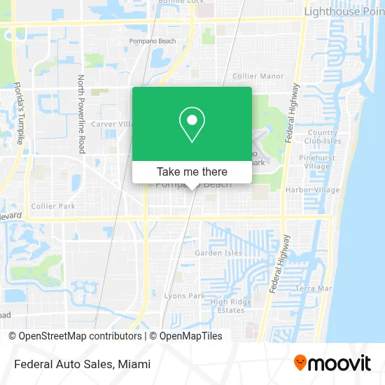 Federal Auto Sales map