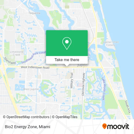 Bio2 Energy Zone map
