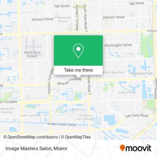 Image Masters Salon map