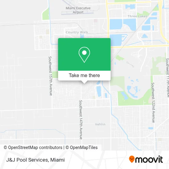 J&J Pool Services map