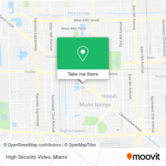High Security Video map