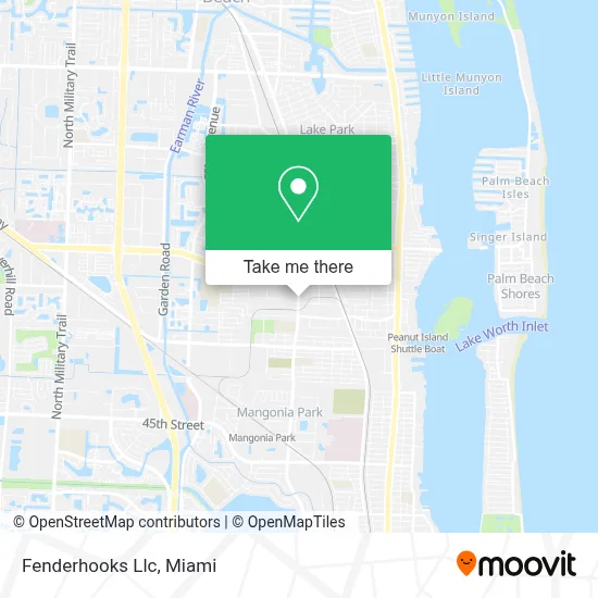 Fenderhooks Llc map
