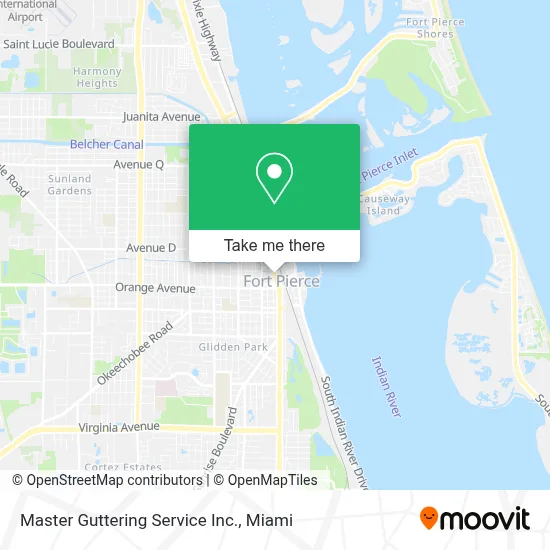 Master Guttering Service Inc. map