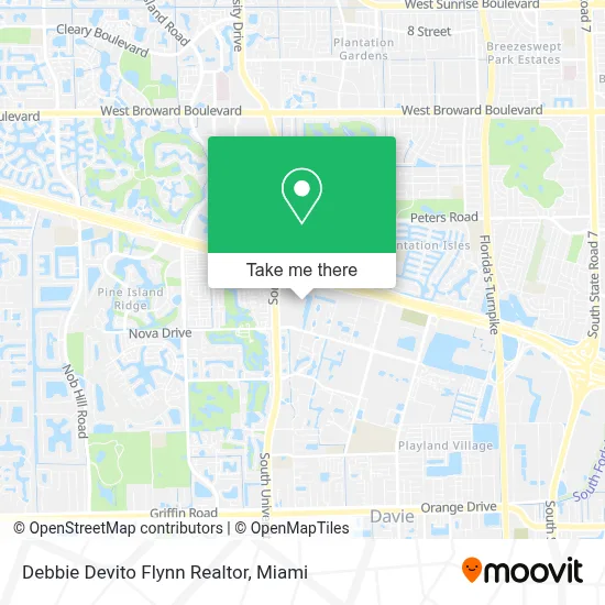 Debbie Devito Flynn Realtor map