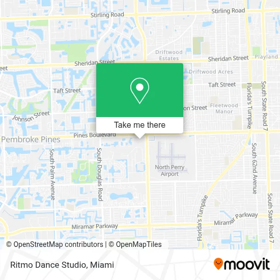 Ritmo Dance Studio map