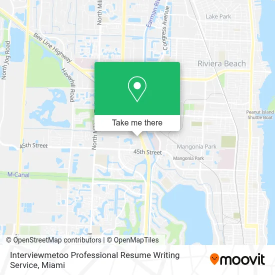Interviewmetoo Professional Resume Writing Service map