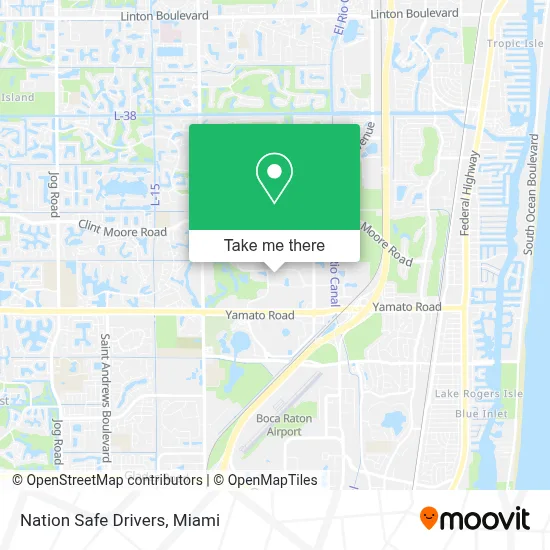 Nation Safe Drivers map