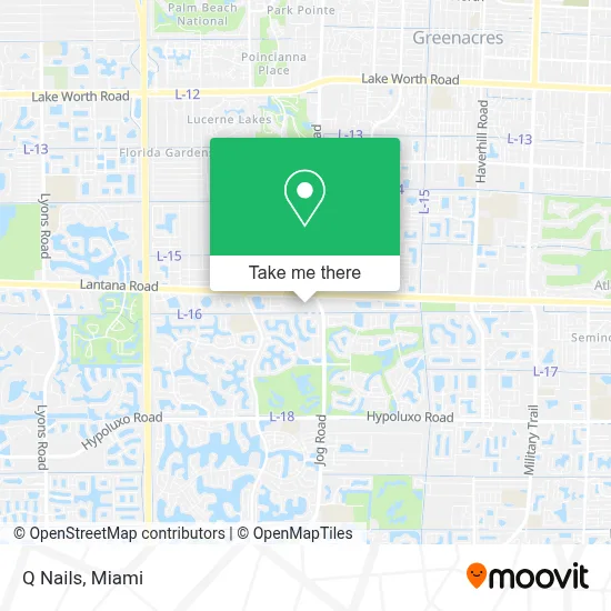 Q Nails map