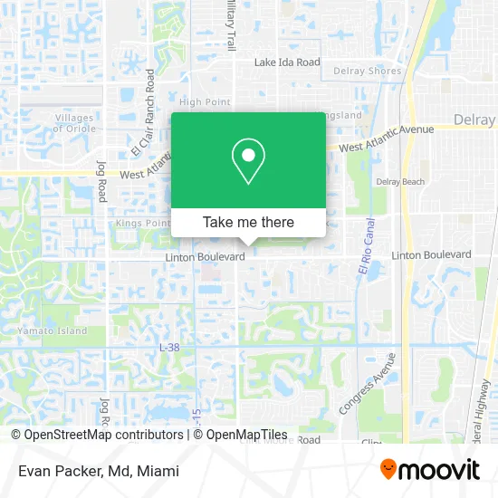 Evan Packer, Md map