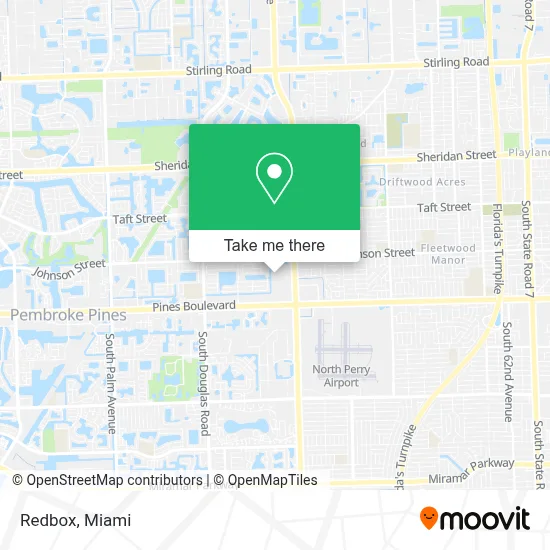 Redbox map