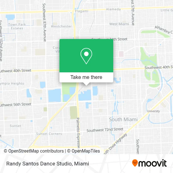 Randy Santos Dance Studio map