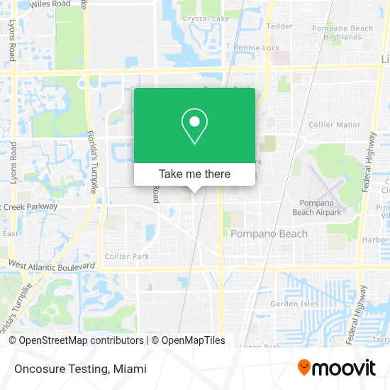 Oncosure Testing map