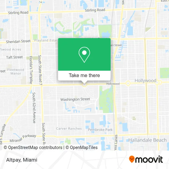 Altpay map