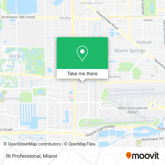 Rt Professional map