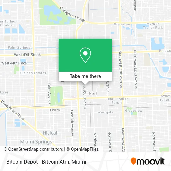 Bitcoin Depot - Bitcoin Atm map