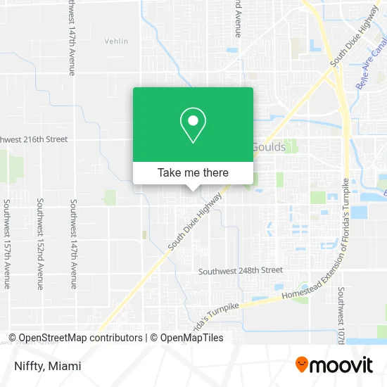 Niffty map
