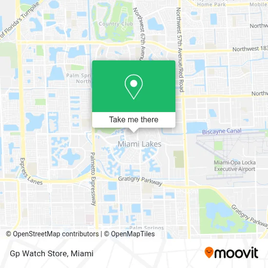Gp Watch Store map