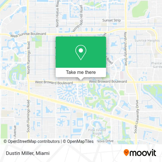 Dustin Miller map