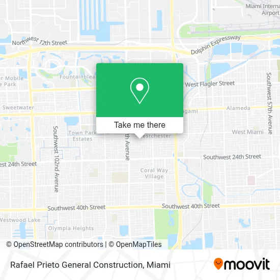 Rafael Prieto General Construction map