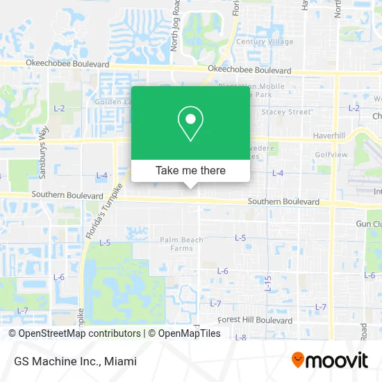 GS Machine Inc. map