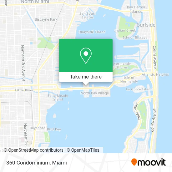 360 Condominium map