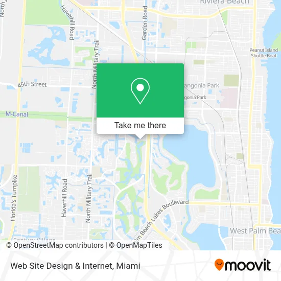 Web Site Design & Internet map