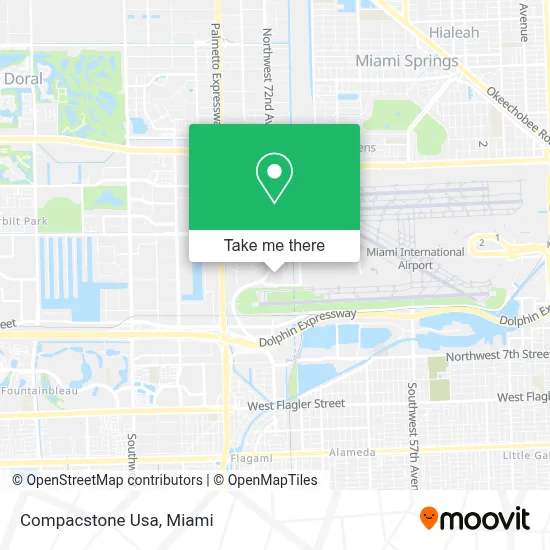 Compacstone Usa map