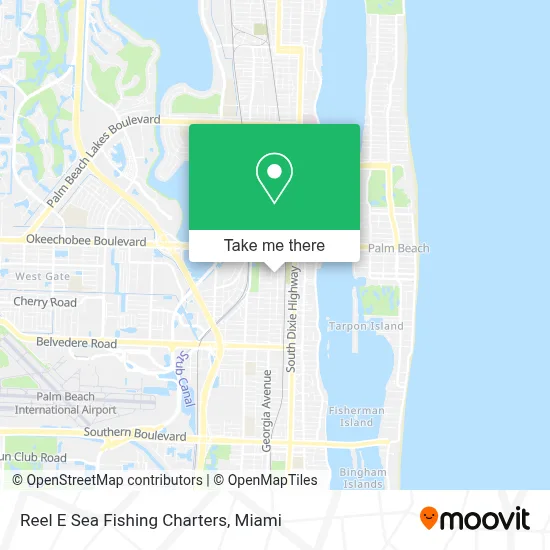 Reel E Sea Fishing Charters map