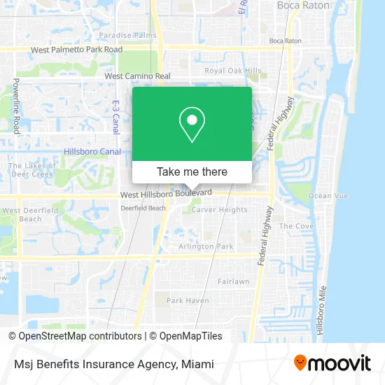 Msj Benefits Insurance Agency map