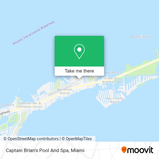 Captain Brian's Pool And Spa map