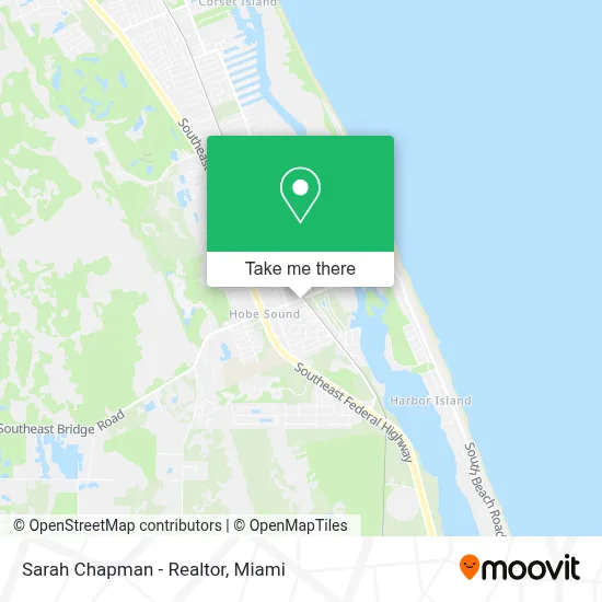 Sarah Chapman - Realtor map