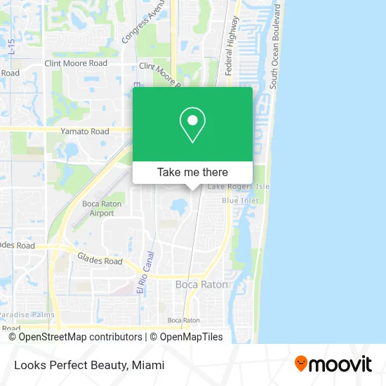 Looks Perfect Beauty map