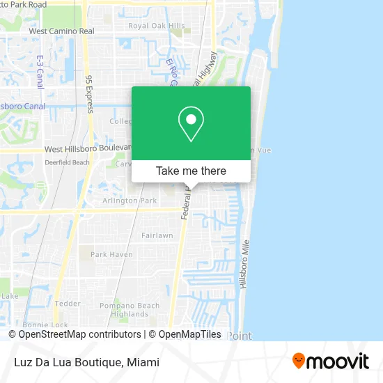 Luz Da Lua Boutique map